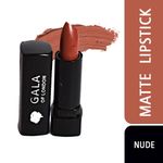 Buy Gala of London Mini Matte Lipstick - 07 Nude, 1.2gm - Purplle
