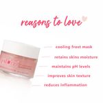 Buy Plum E-Luminence So-Smooth Frost Face Mask | Rich in Vitamin E & Hyaluronic Acid | Maintains pH Balance | For All Skin Types - Purplle