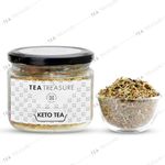 Buy Tea Treasure Keto Tea for Weight Management and Glowing Skin - Fat Burner Tea with Garcinia Cambogia, Green Coffee and Other Natural Herbs - 100 Gm - Purplle