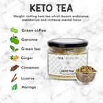 Buy Tea Treasure Keto Tea for Weight Management and Glowing Skin - Fat Burner Tea with Garcinia Cambogia, Green Coffee and Other Natural Herbs - 100 Gm - Purplle