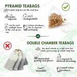 Buy TeaTreasure Caffeine Free Tea Pyramid Tea Bags Collection - an Assorted Sampler Gift Box - Purplle