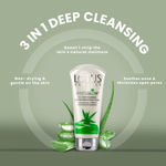 Buy Lotus Herbals Whiteglow 3 In 1 Deep Cleaning Skin Whitening Facial Foam | Chemical Free | With Milk Enzymes & Aloe Vera Gel | For All Skin Types | 100g - Purplle