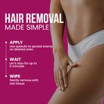 Buy everteen NATURAL Hair Removal Cream with Chamomile for Bikini Line & Underarms in Women and Girls | No Harsh Smell, No Skin Darkening, No Rashes | 1 Pack 50 gm with Spatula and Coin Tissues - Purplle