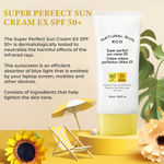 Buy The Face Shop Naturalsun Eco Super Perfect Sunscreen SPF 50+ PA +++, Protection from blue light, digital devices, UV A & UV B rays 45 ml - Purplle