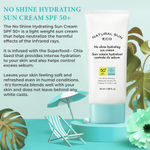Buy The Face Shop No Shine Sunscreen SPF 50+ PA++++, Matte Finish, Removes Excess Oil, No White Cast 50ml - Purplle