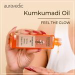 Buy Auravedic Kumkumadi Oil 100ml.Kumkumadi Face oil for Glowing Skin. Kumkumadi Tailam for Pigmentation,Dark Spots,Skin Whitening,Skin Brightening,Skin Lightening for Women / Men - Purplle