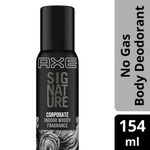 Buy Axe Signature Corporate No Gas Body Deodorant For Men 154 ml - Purplle