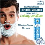 Buy Vetoni Original Shave Cream, for Men - The Perfect Gift, Menthol Punch, Protects Against Irritation and Razor Burn 6 X 125 gm, (Pack of 6) - Purplle