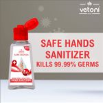 Buy Vetoni Hand Sanitizer, Instant Germ Protection, Sanitizing Gel Rinse-free Palm Cleaner Handrub, 50ml Each (Pack of 20) - Purplle