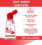 Buy Vetoni Hand Sanitizer, Instant Germ Protection, Sanitizing Gel Rinse-free Palm Cleaner Handrub, 50ml Each (Pack of 20) - Purplle