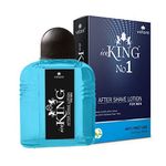 Buy Vetoni Ice King No. 1 Natural After Shave Lotion for Men - Soothes Irritation from Shaving, Moisturizes and Repairs Skin, Prevents Razor Burn, Leaves Skin Feeling Smooth and Soft, 100 ml, Blue - Purplle