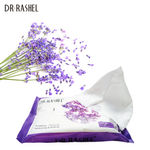 Buy Dr.Rashel Lavender Wet Wipes Refreshing Cleansing Moisturising and Soothing Face Wipes (25 Wipes) - Purplle