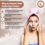 Buy TNW - The Natural Wash Under Eye Cream With Cooling Massage Roller for Reducing Dark Circles, Fine Lines & Puffy Eyes With the Goodness of Potato, Almonds & Papaya - MADE IN INDIA| 15ML - Purplle