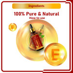 Buy Newish Vitamin E 100% Natural Essential Oil for Hair Growth, Dark Spots, Skin Brightening ,Skin Glow,Ageing 30ml - Purplle