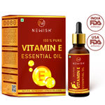 Buy Newish Vitamin E 100% Natural Essential Oil for Hair Growth, Dark Spots, Skin Brightening ,Skin Glow,Ageing 30ml - Purplle