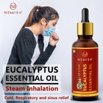 Buy Newish Eucalyptus 100% Natural Essential Oil Pure & Undiluted Therapeutic Grade, for Hair, Beard, Skin, Face and Diffuser 30 ml - Purplle