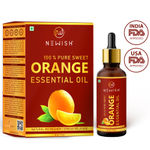 Buy Newish Sweet Orange 100 % Natural Essential Oil for Face, Skin, Aroma, Diffuser Cold Pressed 30ml - Purplle