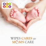 Buy BeyBee Baby Water Based Wet Wipes for Born Babies(Pack of 4, 80 Sheets per Pack) - Purplle