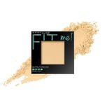 Buy Maybelline New York Fit Me Matte+Poreless Pressed Powder - Porcelain 110 (8.5 g) - Purplle