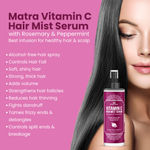 Buy Matra Vitamin C Hair Mist Serum with Rosemary & Peppermint - Alcohol-free Hair Spray for Hair fall control and Strong, Smooth, Shiny Hair - Instant Revitalizing Hair Serum for Volume, Polishing & Hair Protection - Purplle