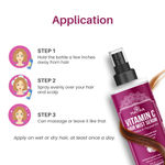 Buy Matra Vitamin C Hair Mist Serum with Rosemary & Peppermint - Alcohol-free Hair Spray for Hair fall control and Strong, Smooth, Shiny Hair - Instant Revitalizing Hair Serum for Volume, Polishing & Hair Protection - Purplle