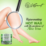 Buy W Secret Alovera Hot Wax (600 gm) - Purplle