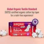 Buy Sirona Natural Ultra Soft Superr Pads - 8 Pieces (420mm) for Maternity sanitary pads - Purplle