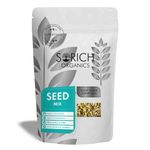 Buy Sorich Organics 6-in-1 Seeds Mix - Chia Seeds, Pumpkin Seeds, Sunflower Seeds, Flax Seeds and Many More for Weight Management - 400 Gm - Purplle