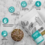 Buy Sorich Organics 6-in-1 Seeds Mix - Chia Seeds, Pumpkin Seeds, Sunflower Seeds, Flax Seeds and Many More for Weight Management - 400 Gm - Purplle