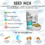 Buy Sorich Organics 6-in-1 Seeds Mix - Chia Seeds, Pumpkin Seeds, Sunflower Seeds, Flax Seeds and Many More for Weight Management - 400 Gm - Purplle