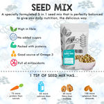 Buy Sorich Organics Super Seeds Mix for Immunity - 200 GM - Chia Seeds and Roasted ( Pumpkin Seeds, Sunflower Seeds, Flax Seeds, Seasame Seeds, Watermelon Seeds ) - Purplle