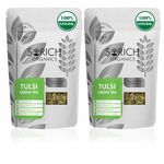 Buy Sorich Organics Tulsi Green Tea - Detox Tea, Calming Tea, Relieves Anxiety and Stress - 200 Gm - Purplle