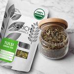 Buy Sorich Organics Tulsi Green Tea - Detox Tea, Calming Tea, Relieves Anxiety and Stress - 200 Gm - Purplle