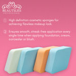 Buy Beautiliss Professional Makeup Puff Sponge 4 pcs set ( color may vary) - Purplle