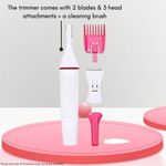 Buy Beautiliss Professional Sensitive precision trimmer for Face, underarms, Bikini line and Eyebrow trimmer - Purplle
