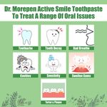 Buy DR. MOREPEN Active Smile Herbal Toothpaste With Neem, Clove & Menthol - 100gm - Purplle