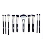 Buy Bronson Professional Supreme Makeup Brush Set Of 10 Pcs - Purplle