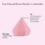 Buy Bronson Professional Pink Diamond Beauty Blender Makeup Sponge - Purplle