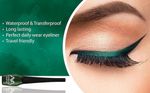 Buy AYA Waterproof Eyeliner, Set of 2 (Green and Blue) - Purplle