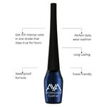 Buy AYA Waterproof Eyeliner, Set of 2 (Blue and Brown) - Purplle