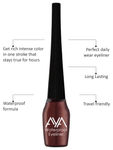 Buy AYA Waterproof Eyeliner, Set of 3 (Golden, Silver, Brown) - Purplle