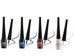 Buy AYA Waterproof Eyeliner, Set of 4 (Black, Blue, Brown, Silver) - Purplle