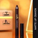 Buy Purplle Lip Crayon, Brown, Matte Mate - From Crush To Smitten 4 (2.8 g) - Purplle