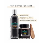 Buy mCaffeine Coffee Deep Cleansing Hair Care Duo with Protein, Natural AHA & Argan Oil | Shampoo, Scalp Scrub | All Hair Types | Sulphate & Silicone Free 500 ml - Purplle