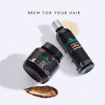 Buy mCaffeine Coffee Deep Cleansing Hair Care Duo with Protein, Natural AHA & Argan Oil | Shampoo, Scalp Scrub | All Hair Types | Sulphate & Silicone Free 500 ml - Purplle