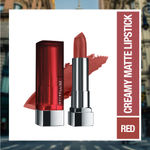 Buy Maybelline New York Color Sensational Creamy Matte Lipstick, 819 Understated Red (3.9 g) - Purplle
