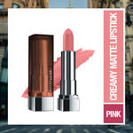 Buy Maybelline New York Color Sensational Creamy Matte Lipstick, 505 Make Me Blush (3.9 g) - Purplle
