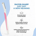 Buy Furr by Pee Safe Face Razor Pack of 4 - Purplle