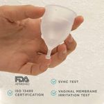 Buy Pee Safe Period Care Combo- Menstrual Cup (Large) & Intimate Wash Women 105 ml - Purplle