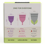 Buy Pee Safe Period Care Combo- Menstrual Cup (Large) & Intimate Wash Women 105 ml - Purplle